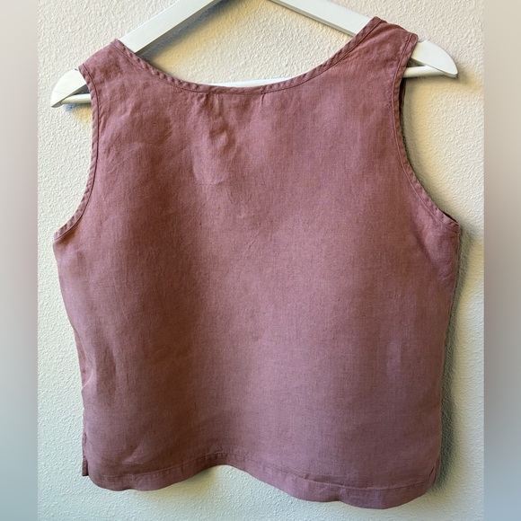 EUC Parachute Linen Tank in Mauve (Size:S) - Picture 7 of 8